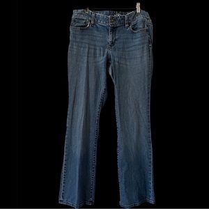 Ann Taylor LOFT Curvy Boot Cut Jeans Size 12